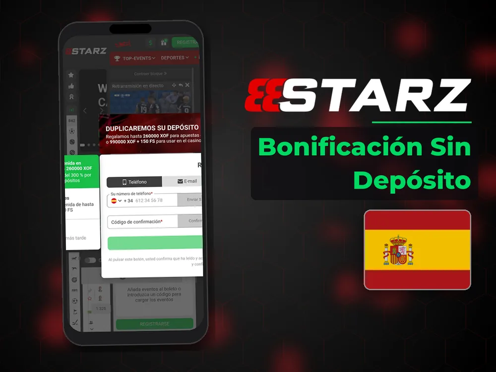 888Starz - Bonificación Sin Depósito