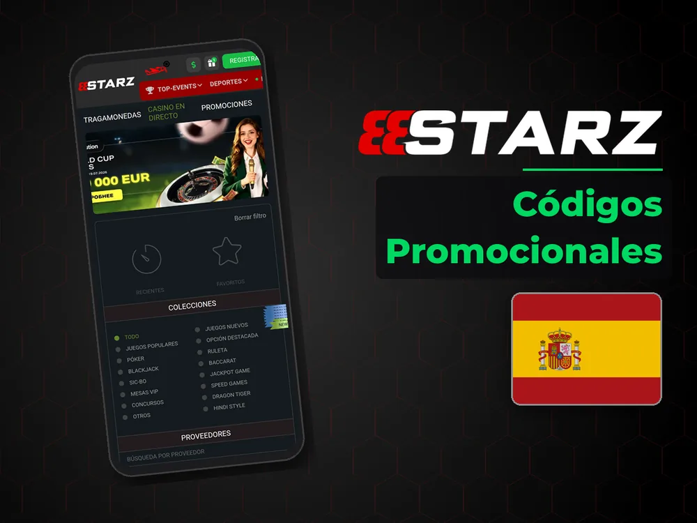 888Starz - Códigos Promocionales