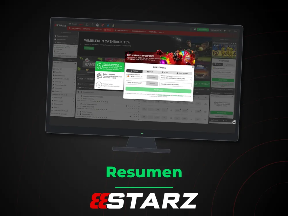 888Starz - Resumen