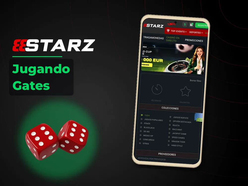 888Starz - Jugando Gates