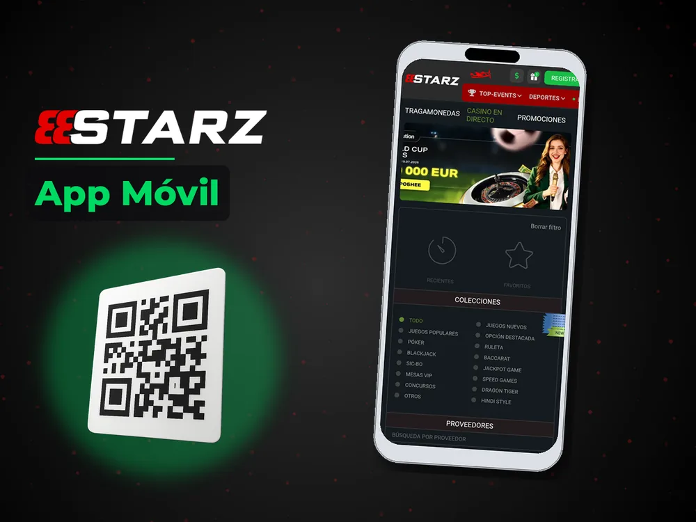 888Starz - App Móvil