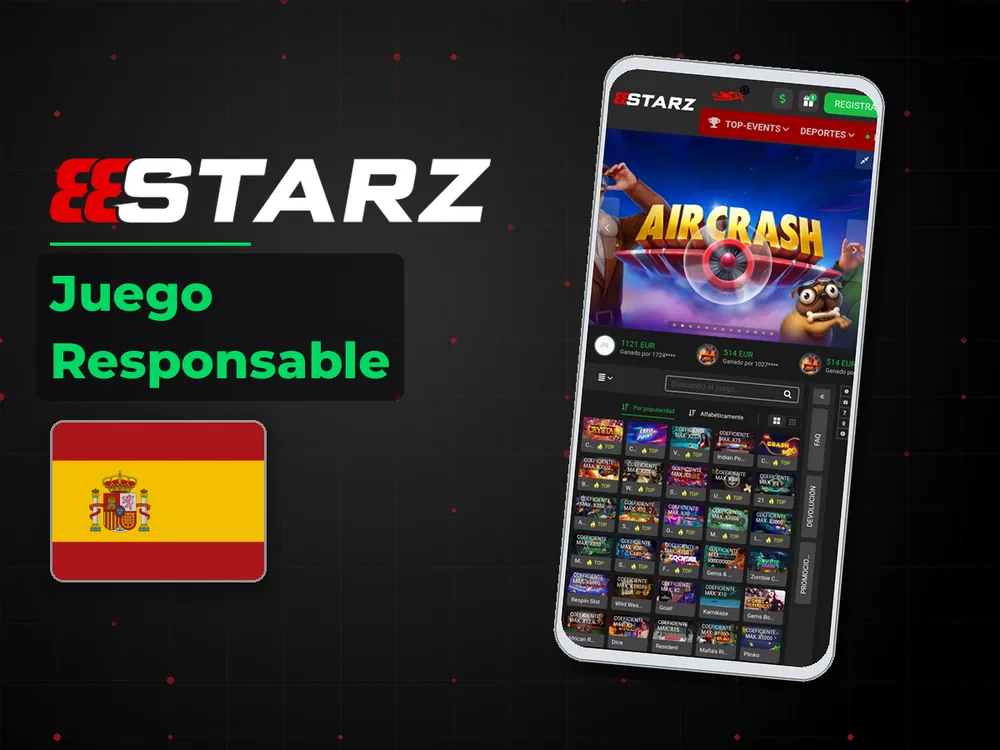 888Starz - Juego Responsable