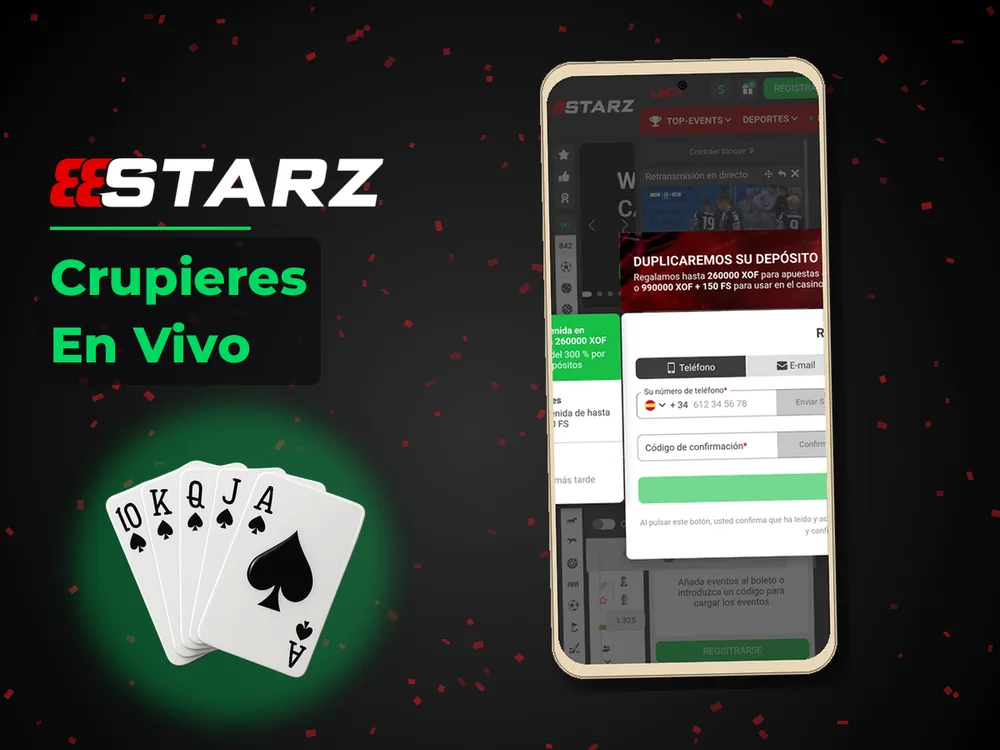 888Starz - Crupieres En Vivo