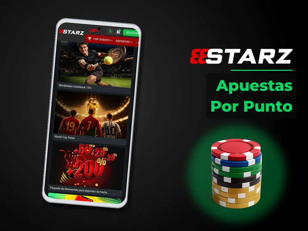 888Starz - Apuestas Por Punto
