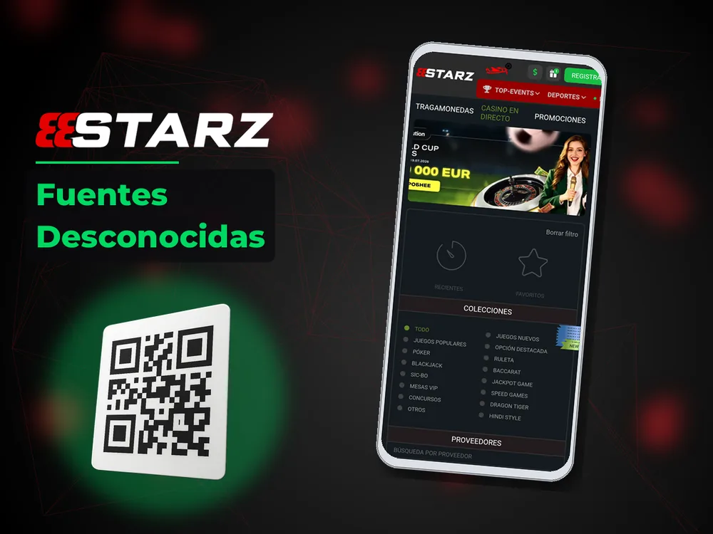 888Starz - Fuentes Desconocidas