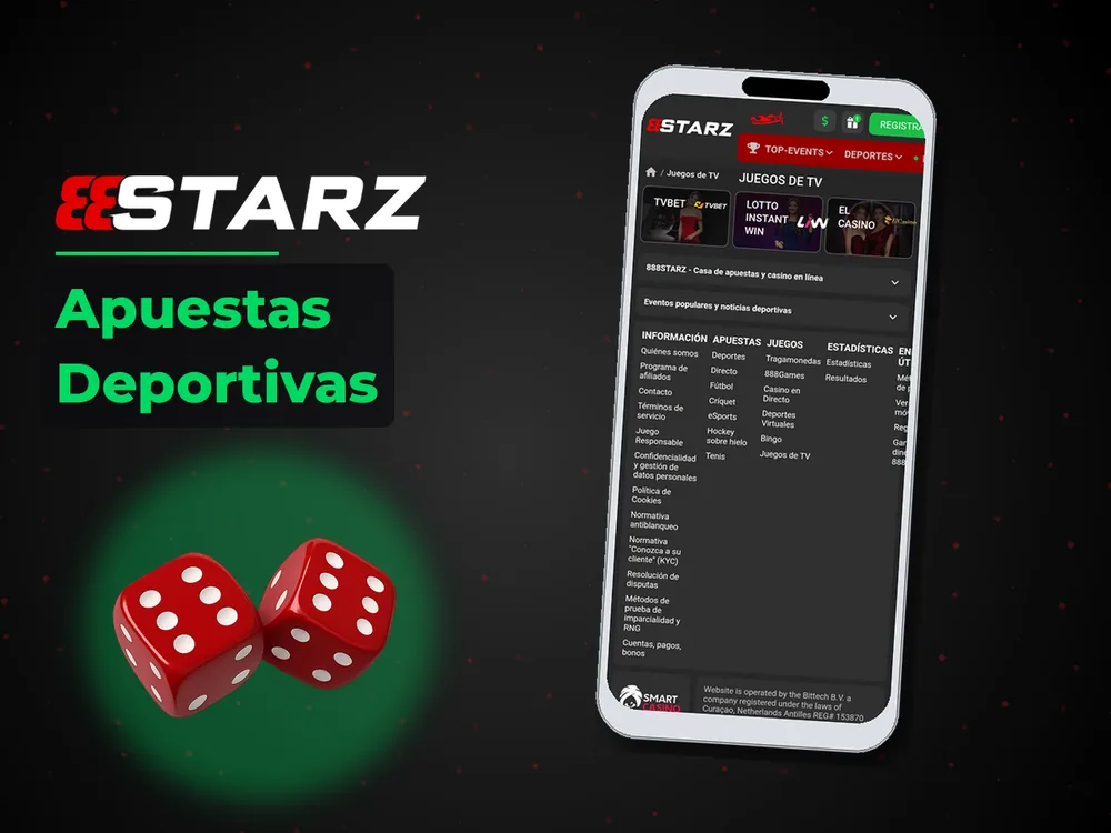 888Starz - Apuestas Deportivas