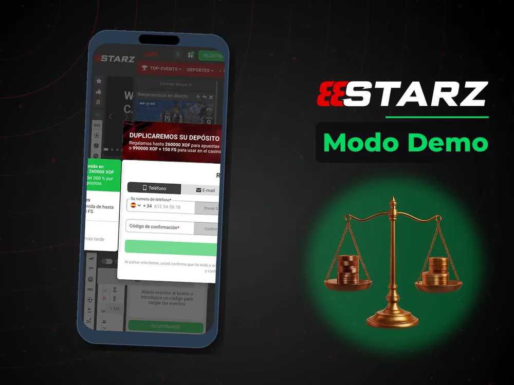 888Starz - Modo Demo