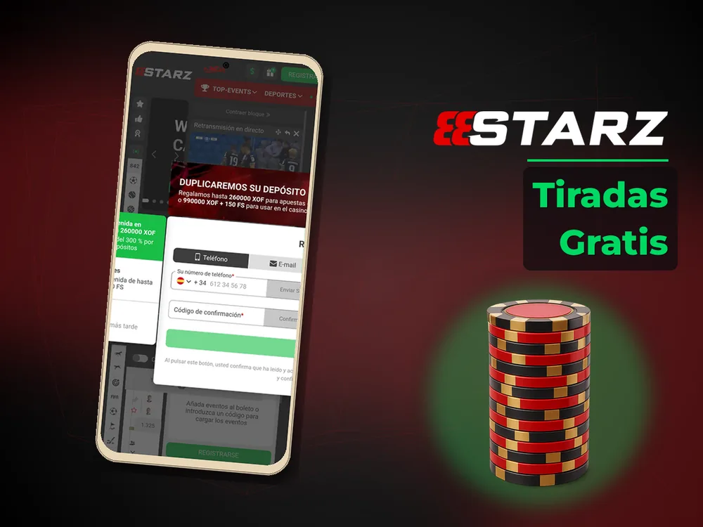888Starz - Tiradas Gratis
