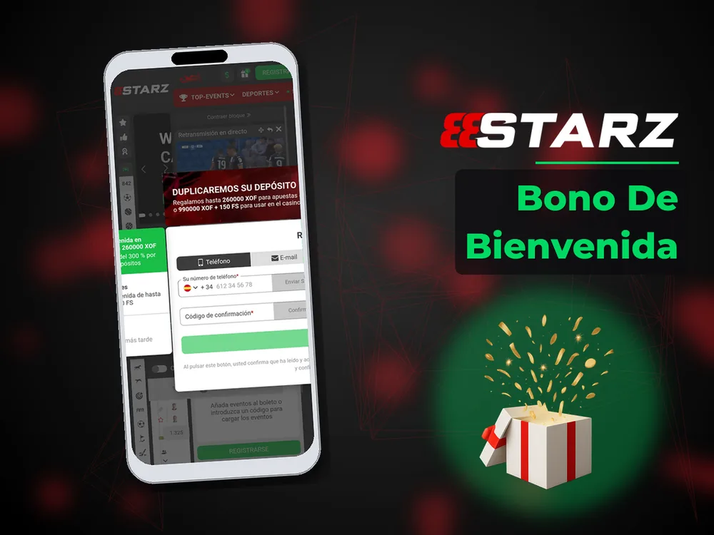 888Starz - Bono De Bienvenida