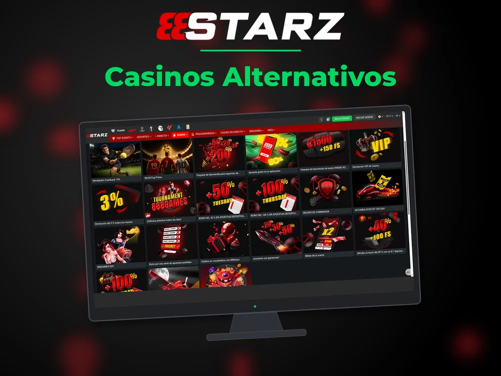 888Starz - Casinos Alternativos