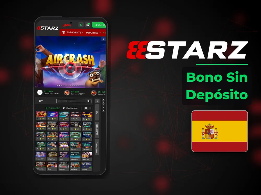 888Starz - Bono Sin Depósito