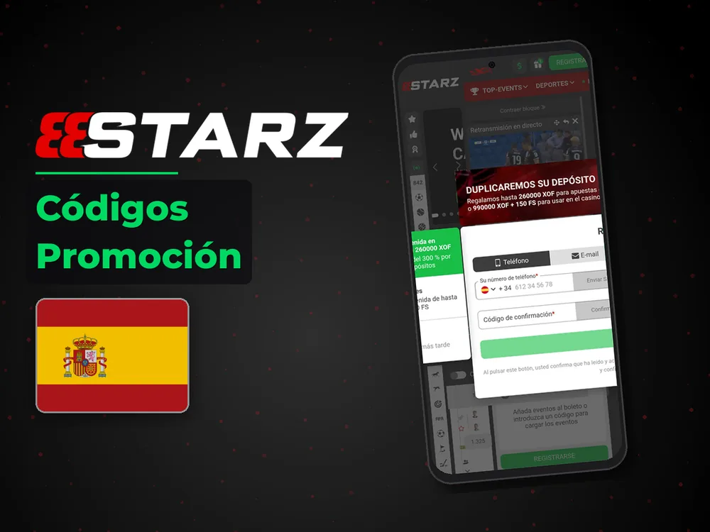 888Starz - Códigos Promoción
